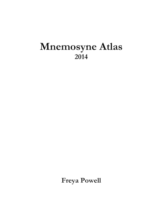 Mnemosyne Atlas 2014